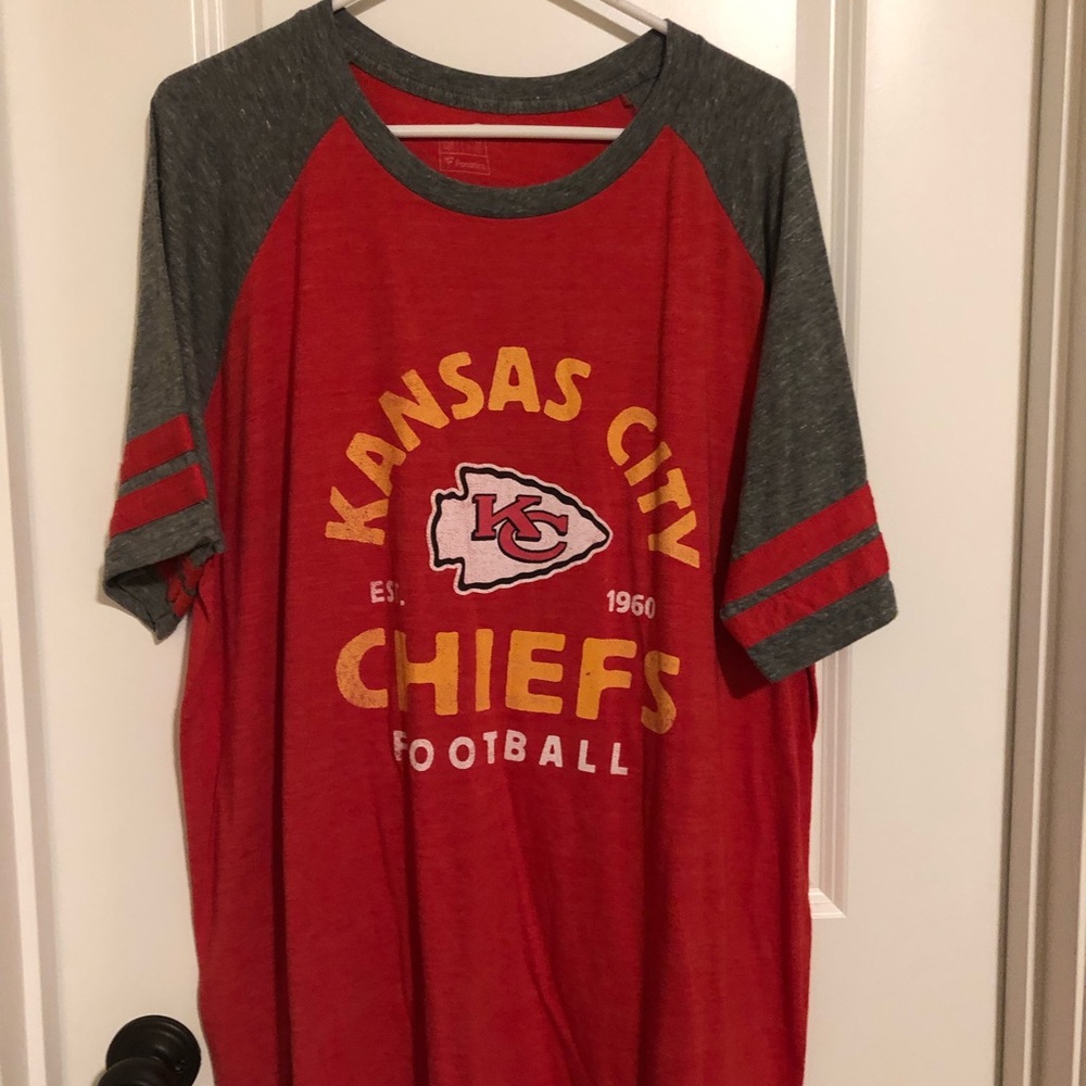 Fanatics Kansas City Chiefs 2XL Short Sleeve Crew Top